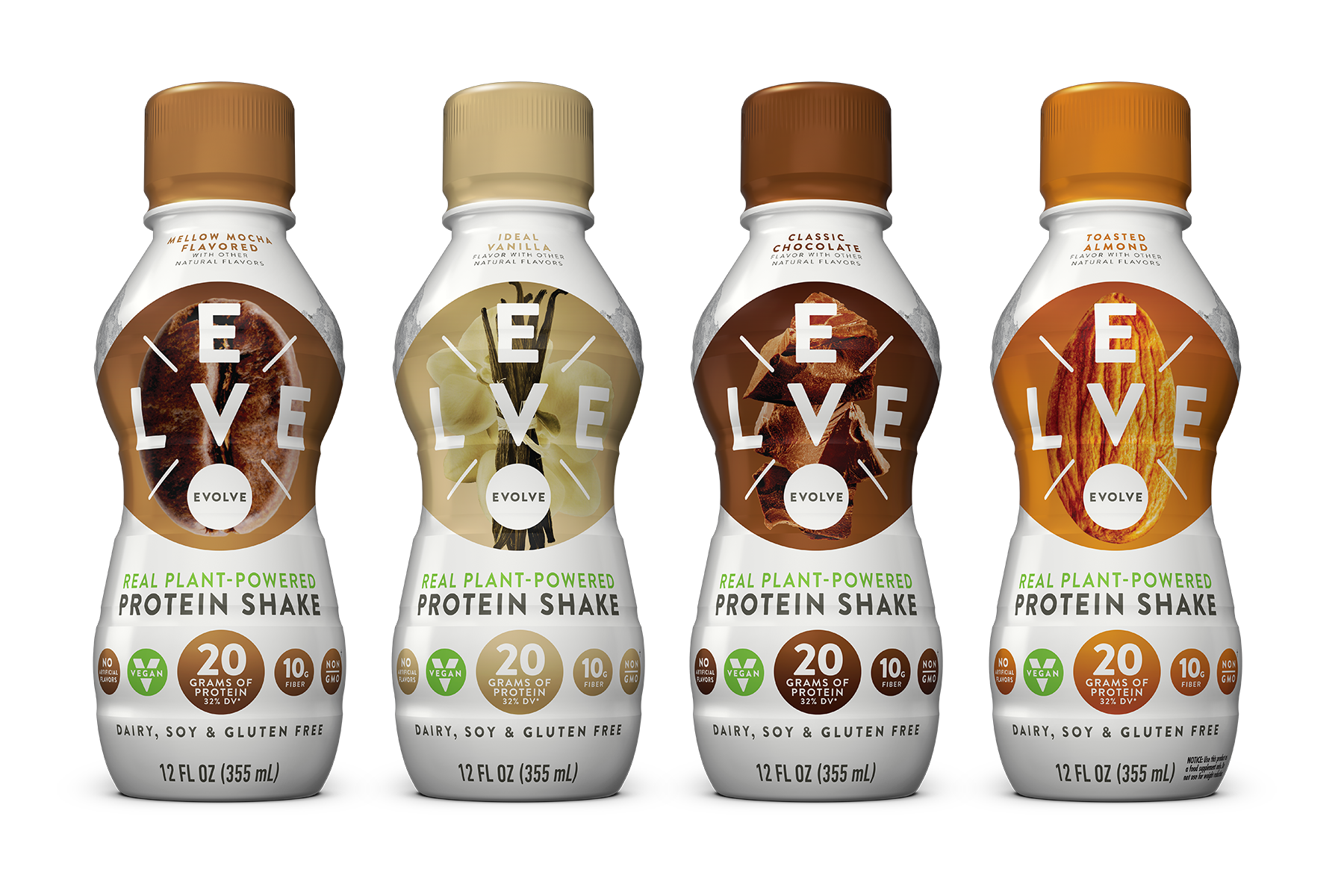 Evolve Real Plant Powered Protein Shake Groomed LA